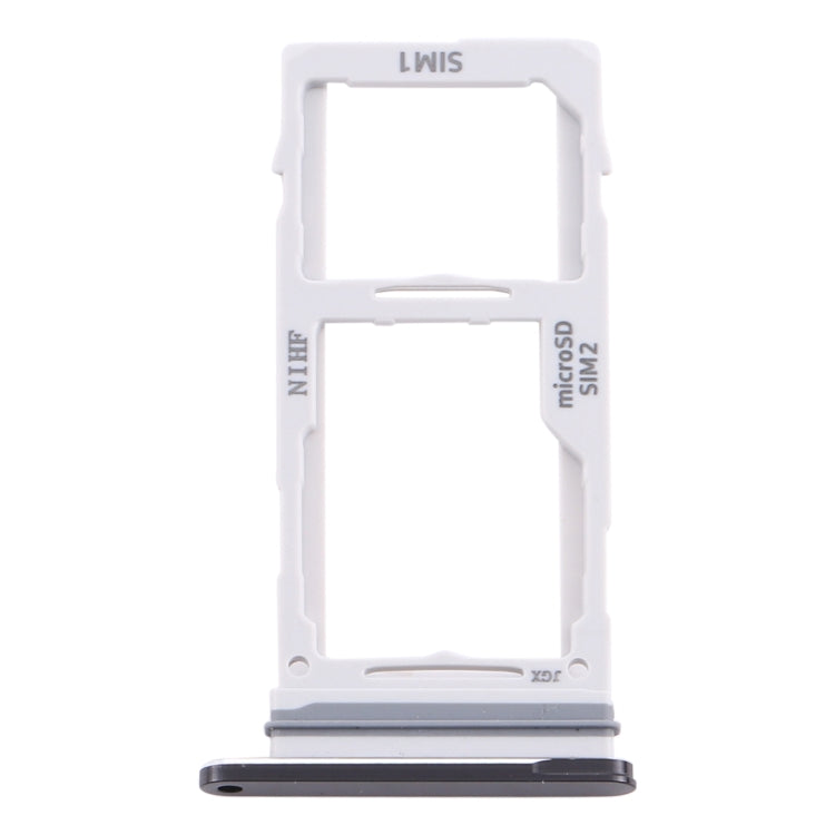 For Samsung Galaxy Note20 Ultra SIM Card Tray + SIM Card Tray / Micro SD Card Tray (Black) - Card Tray by buy2fix | Online Shopping UK | buy2fix