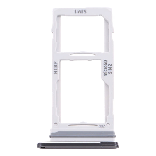 For Samsung Galaxy Note20 Ultra SIM Card Tray + SIM Card Tray / Micro SD Card Tray (Black) - Card Tray by buy2fix | Online Shopping UK | buy2fix