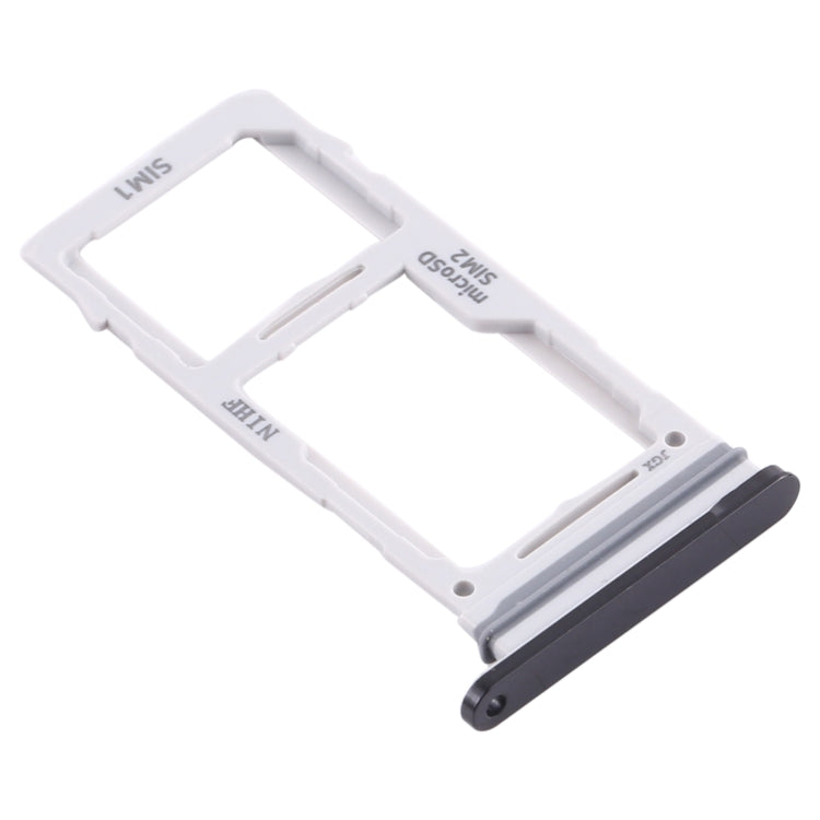 For Samsung Galaxy Note20 Ultra SIM Card Tray + SIM Card Tray / Micro SD Card Tray (Black) - Card Tray by buy2fix | Online Shopping UK | buy2fix