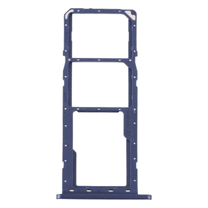 For Samsung Galaxy A11 SM-A115 SIM Card Tray + SIM Card Tray + Micro SD Card Tray (Blue) - Card Tray by buy2fix | Online Shopping UK | buy2fix