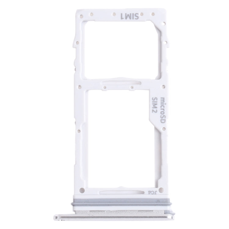 For Samsung Galaxy S10 Lite SM-G770 SIM Card Tray + SIM Card Tray / Micro SD Card Tray (Silver) - Card Tray by buy2fix | Online Shopping UK | buy2fix