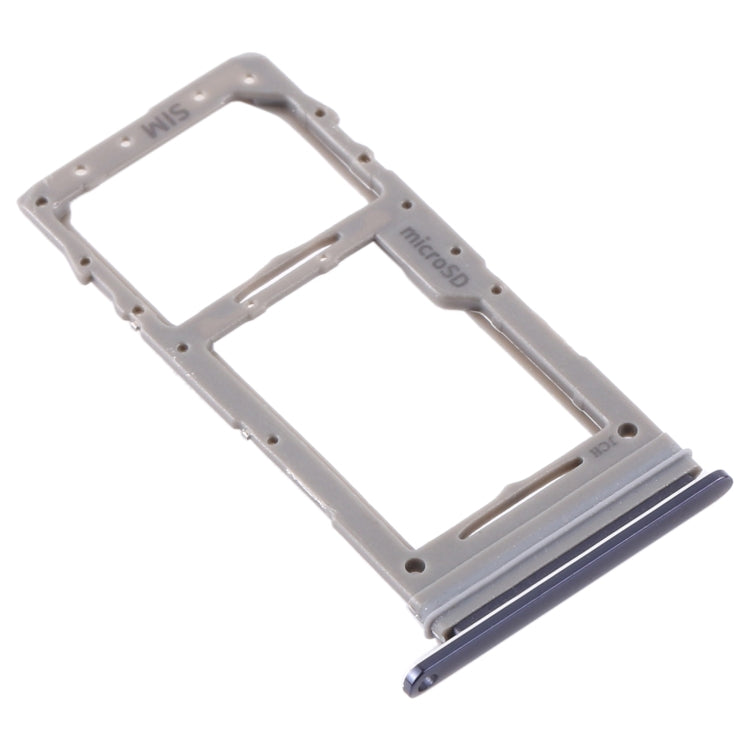 For Samsung Galaxy Note 10 Lite SM-N770 SIM Card Tray + Micro SD Card Tray (Black) - Card Tray by buy2fix | Online Shopping UK | buy2fix