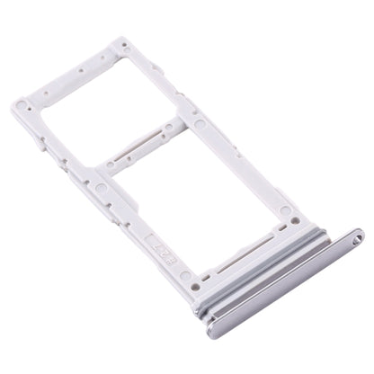 For Samsung Galaxy Note 10 Lite SM-N770 SIM Card Tray + SIM Card Tray / Micro SD Card Tray (Silver) - Card Tray by buy2fix | Online Shopping UK | buy2fix