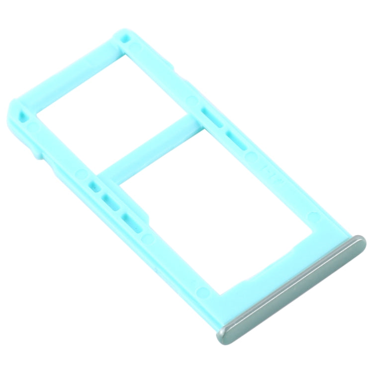For Samsung Galaxy M40 SM-M405 SIM Card Tray + SIM Card Tray / Micro SD Card Tray (Baby Blue) - Card Tray by buy2fix | Online Shopping UK | buy2fix