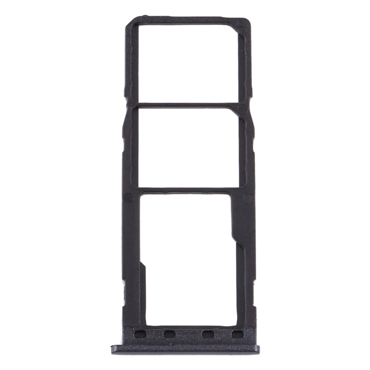 For Samsung Galaxy M10 SM-M105 SIM Card Tray + SIM Card Tray + Micro SD Card Tray (Black) - Card Tray by buy2fix | Online Shopping UK | buy2fix