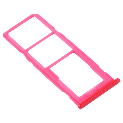For Samsung Galaxy M10 SM-M105 SIM Card Tray + SIM Card Tray + Micro SD Card Tray (Red) - Card Tray by buy2fix | Online Shopping UK | buy2fix