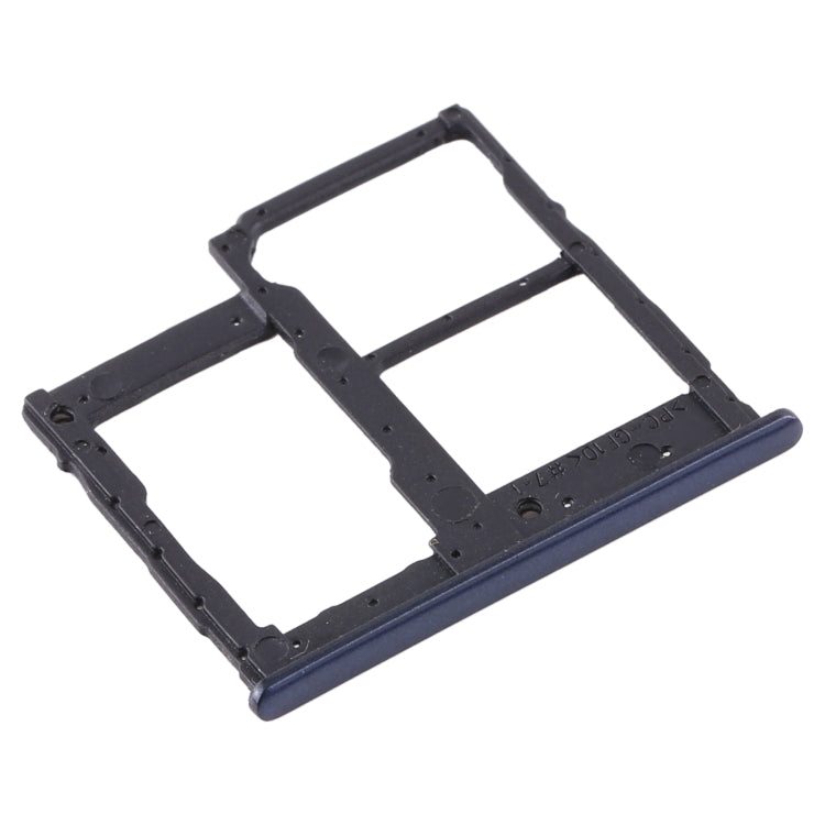 For Samsung Galaxy A2 Core SM-A260 SIM Card Tray + SIM Card Tray + Micro SD Card Tray (Black) - Card Tray by buy2fix | Online Shopping UK | buy2fix