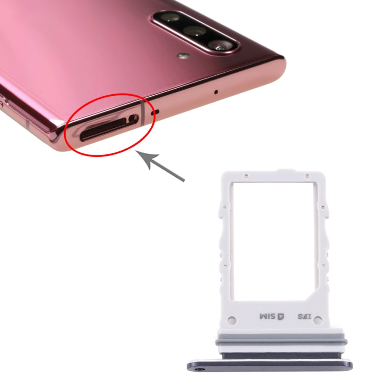 For Samsung Galaxy Note10 5G SIM Card Tray (Black) - Card Tray by buy2fix | Online Shopping UK | buy2fix