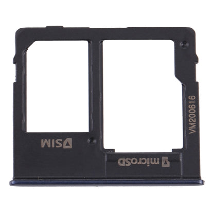 For Samsung Galaxy A10e SIM Card Tray + Micro SD Card Tray (Black) - Card Tray by buy2fix | Online Shopping UK | buy2fix