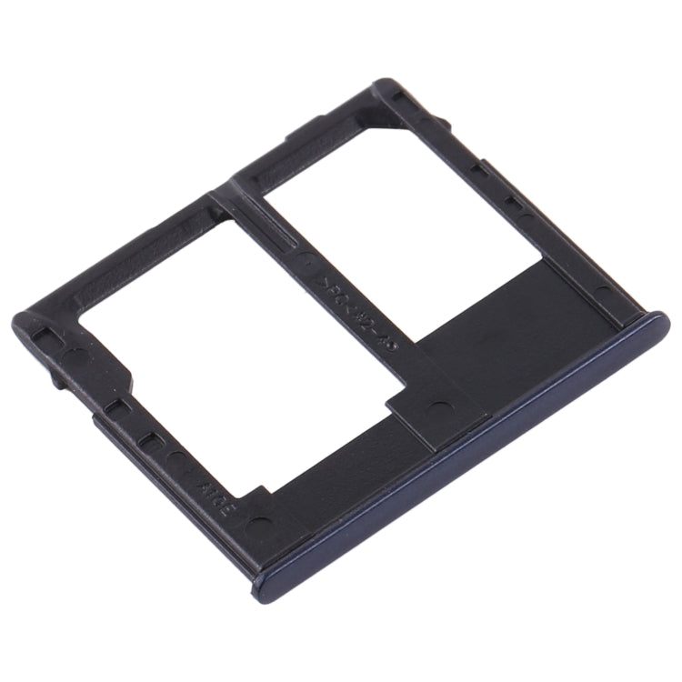 For Samsung Galaxy A10e SIM Card Tray + Micro SD Card Tray (Black) - Card Tray by buy2fix | Online Shopping UK | buy2fix