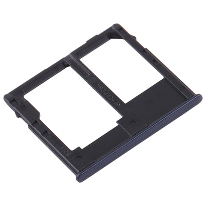 For Samsung Galaxy A10e SIM Card Tray + Micro SD Card Tray (Black) - Card Tray by buy2fix | Online Shopping UK | buy2fix