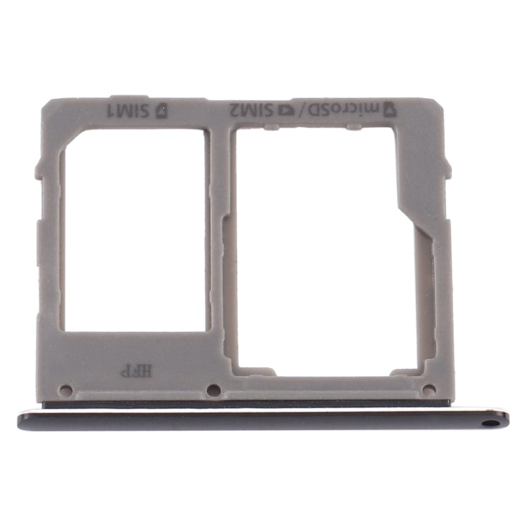For Samsung Galaxy A8 Star / A9 Star SM-G8850 SIM Card Tray + SIM Card Tray / Micro SD Card Tray (Black) - Card Tray by buy2fix | Online Shopping UK | buy2fix