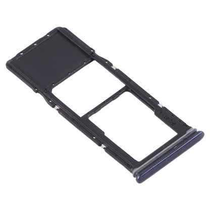 For Samsung Galaxy A9 (2018) SM-A920 SIM Card Tray + Micro SD Card Tray (Black) - Card Tray by buy2fix | Online Shopping UK | buy2fix