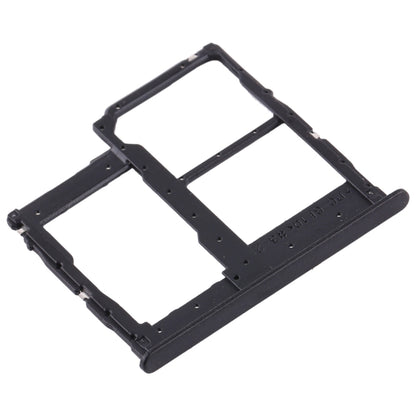 For Samsung Galaxy A01 Core SM-A013 SIM Card Tray + SIM Card Tray + Micro SD Card Tray (Black) - Card Tray by buy2fix | Online Shopping UK | buy2fix