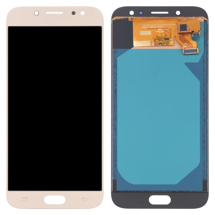 TFT LCD Screen for Galaxy J7 (2017) / J7 Pro /  J730F/DS, J730FM/DS,AT&T with Digitizer Full Assembly (Gold) - LCD Screen by buy2fix | Online Shopping UK | buy2fix