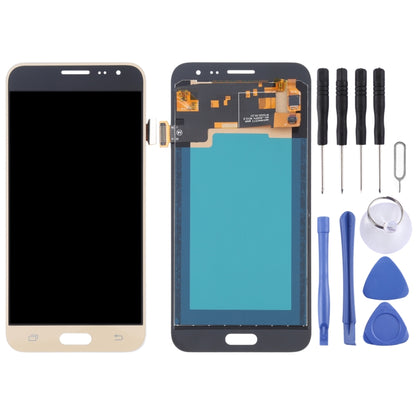 TFT LCD Screen for Galaxy J5 (2015) J500F, J500FN, J500F/DS, J500G, J500M with Digitizer Full Assembly (Gold) - LCD Screen by buy2fix | Online Shopping UK | buy2fix