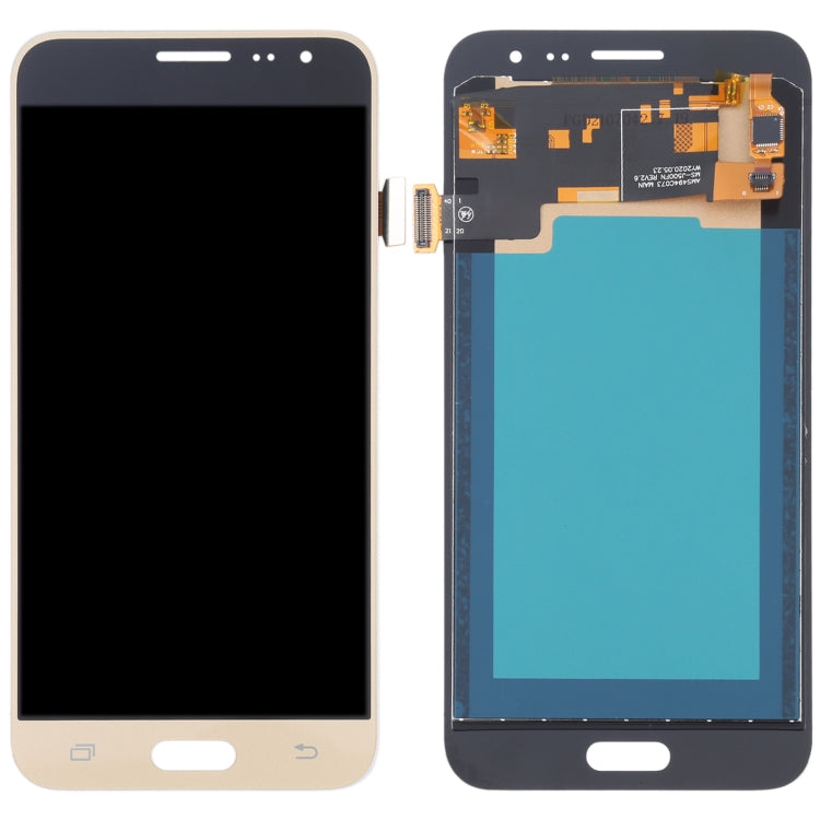 TFT LCD Screen for Galaxy J5 (2015) J500F, J500FN, J500F/DS, J500G, J500M with Digitizer Full Assembly (Gold) - LCD Screen by buy2fix | Online Shopping UK | buy2fix