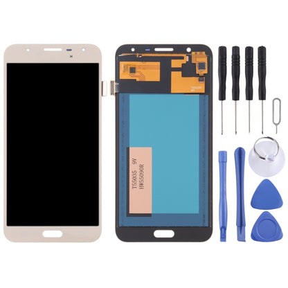 TFT Material LCD Screen and Digitizer Full Assembly for Galaxy J7 Neo / J701, J7 Nxt, J7 Core, J701F/DS, J701M(Gold) - LCD Screen by buy2fix | Online Shopping UK | buy2fix