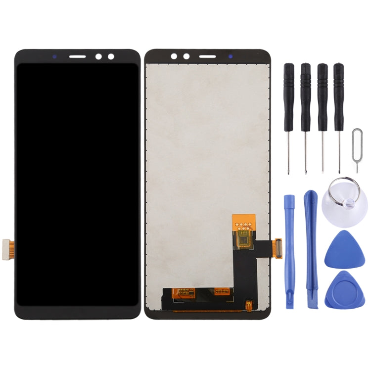 incell LCD Half Screen for Galaxy A8+ (2018) A730F, A730F/DS With Digitizer Full Assembly (Black) - Others by buy2fix | Online Shopping UK | buy2fix