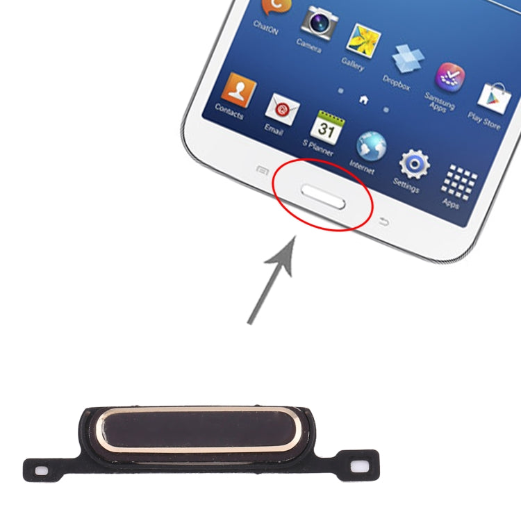 Home Key for Samsung Galaxy Tab 3 8.0 SM-T310/T311/T315(Black) - Home key & Side Key by buy2fix | Online Shopping UK | buy2fix