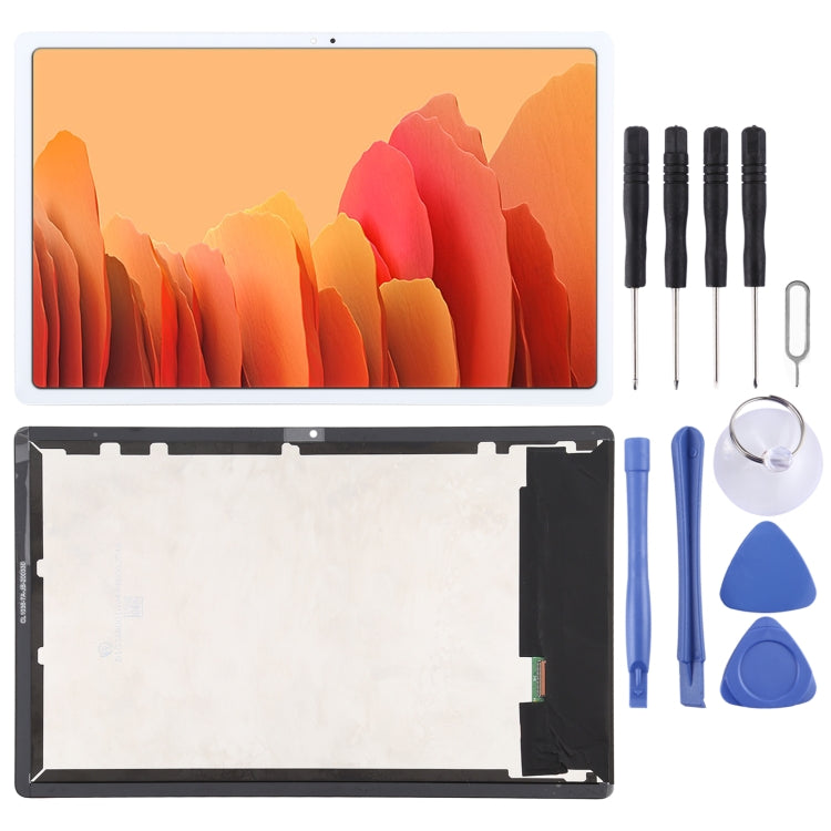 Original LCD Screen for Samsung Galaxy Tab A7 10.4 inch (2020) SM-T500 T505 With Digitizer Full Assembly (White) - LCD Screen by buy2fix | Online Shopping UK | buy2fix