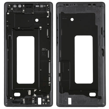 For Galaxy Note9 Front Housing LCD Frame Bezel (Black) - Frame Bezel Plate by buy2fix | Online Shopping UK | buy2fix