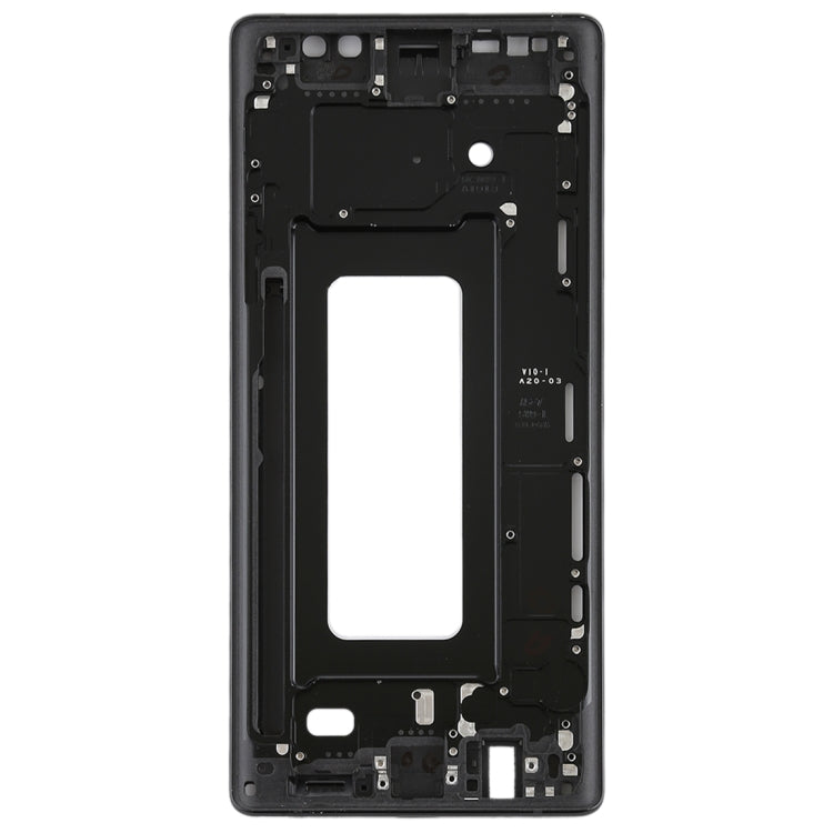 For Galaxy Note9 Front Housing LCD Frame Bezel (Black) - Frame Bezel Plate by buy2fix | Online Shopping UK | buy2fix