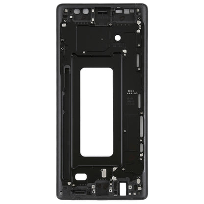 For Galaxy Note9 Front Housing LCD Frame Bezel (Black) - Frame Bezel Plate by buy2fix | Online Shopping UK | buy2fix