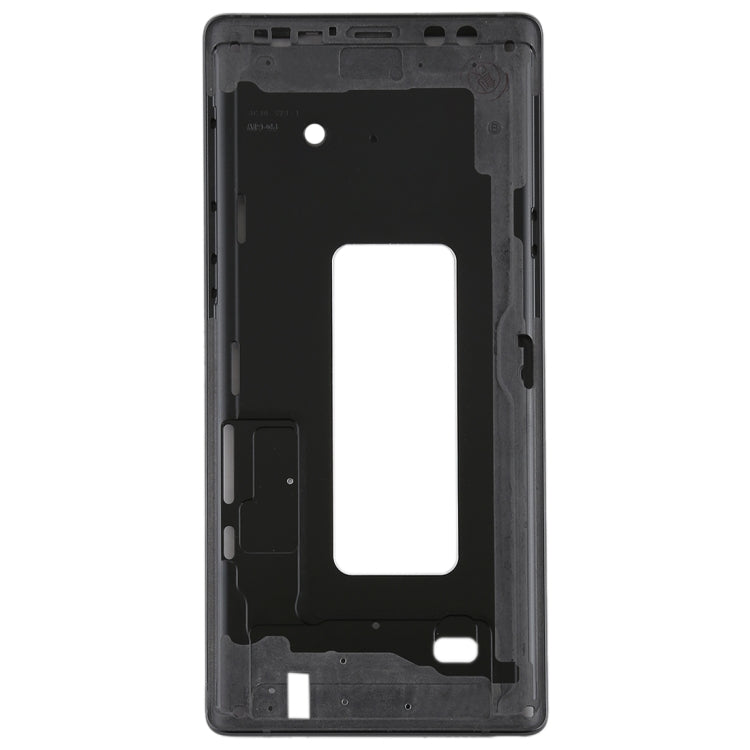For Galaxy Note9 Front Housing LCD Frame Bezel (Black) - Frame Bezel Plate by buy2fix | Online Shopping UK | buy2fix