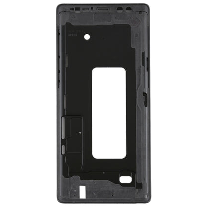 For Galaxy Note9 Front Housing LCD Frame Bezel (Black) - Frame Bezel Plate by buy2fix | Online Shopping UK | buy2fix