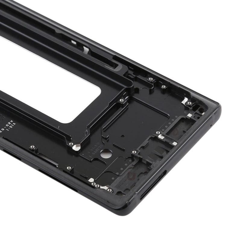 For Galaxy Note9 Front Housing LCD Frame Bezel (Black) - Frame Bezel Plate by buy2fix | Online Shopping UK | buy2fix