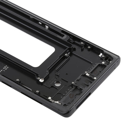 For Galaxy Note9 Front Housing LCD Frame Bezel (Black) - Frame Bezel Plate by buy2fix | Online Shopping UK | buy2fix