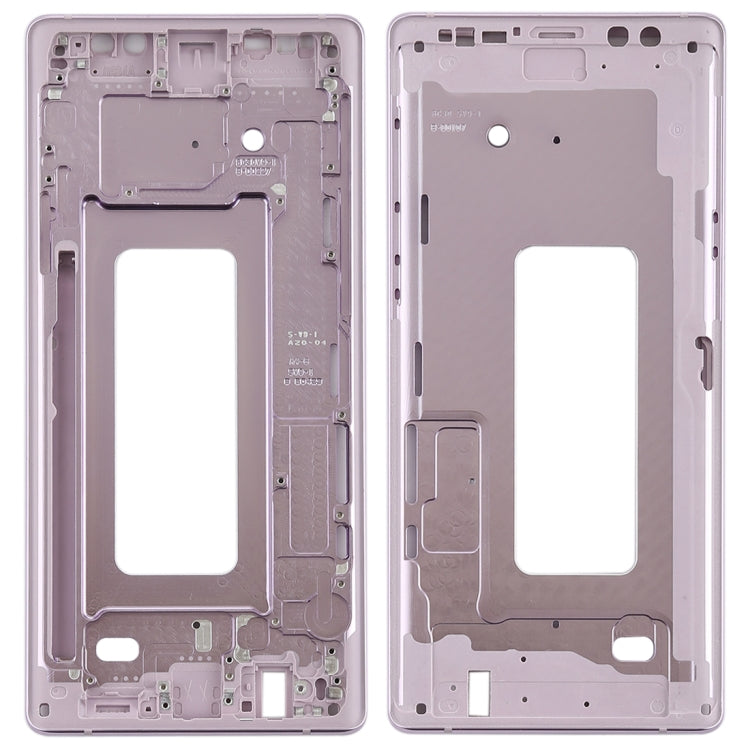 For Galaxy Note9 Front Housing LCD Frame Bezel (Rose Gold) - Frame Bezel Plate by buy2fix | Online Shopping UK | buy2fix