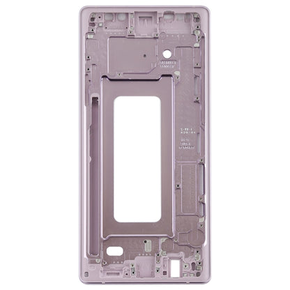 For Galaxy Note9 Front Housing LCD Frame Bezel (Rose Gold) - Frame Bezel Plate by buy2fix | Online Shopping UK | buy2fix