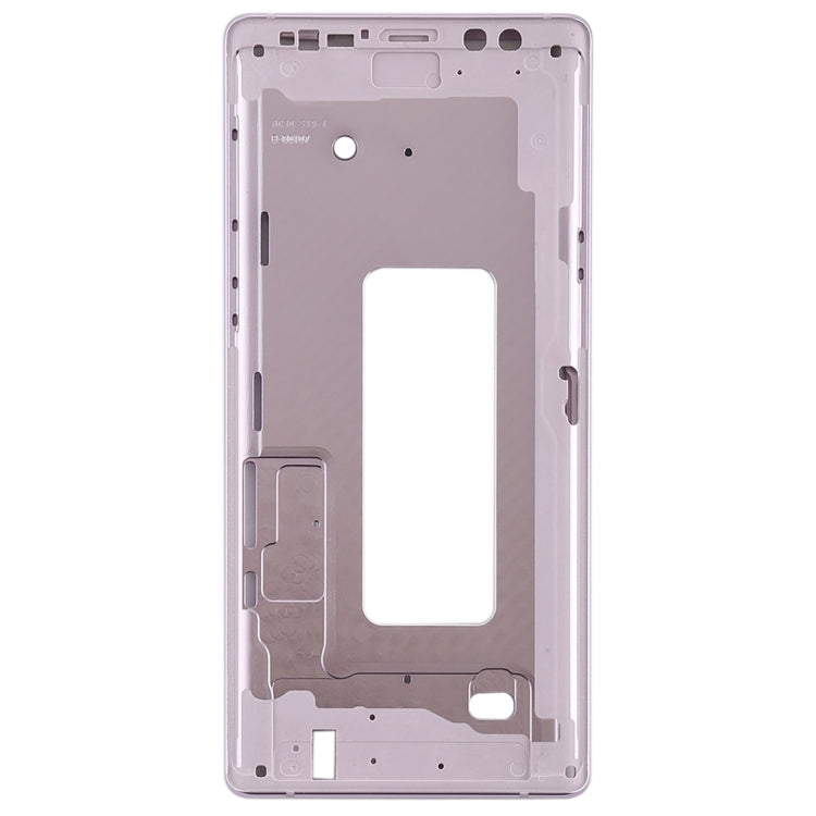 For Galaxy Note9 Front Housing LCD Frame Bezel (Rose Gold) - Frame Bezel Plate by buy2fix | Online Shopping UK | buy2fix