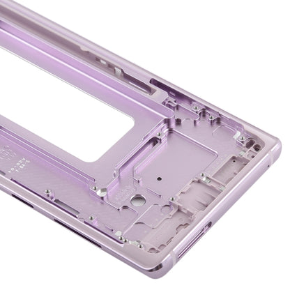 For Galaxy Note9 Front Housing LCD Frame Bezel (Rose Gold) - Frame Bezel Plate by buy2fix | Online Shopping UK | buy2fix