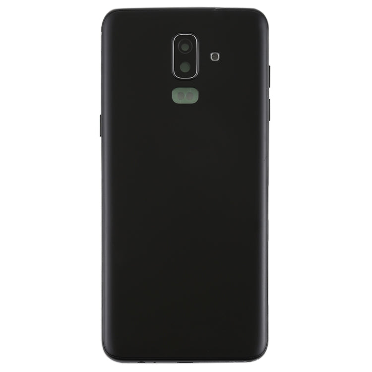 For Galaxy J8 (2018), J810F/DS, J810Y/DS, J810G/DS Back Cover with Side Keys & Camera Lens (Black) - Back Cover by buy2fix | Online Shopping UK | buy2fix