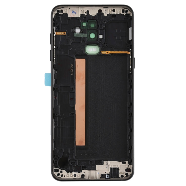 For Galaxy J8 (2018), J810F/DS, J810Y/DS, J810G/DS Back Cover with Side Keys & Camera Lens (Black) - Back Cover by buy2fix | Online Shopping UK | buy2fix