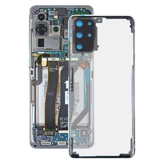 For Samsung Galaxy S20+ SM-G985 SM-G985F SM-G985F/DS Glass Transparent Battery Back Cover (Transparent) - Back Cover by buy2fix | Online Shopping UK | buy2fix
