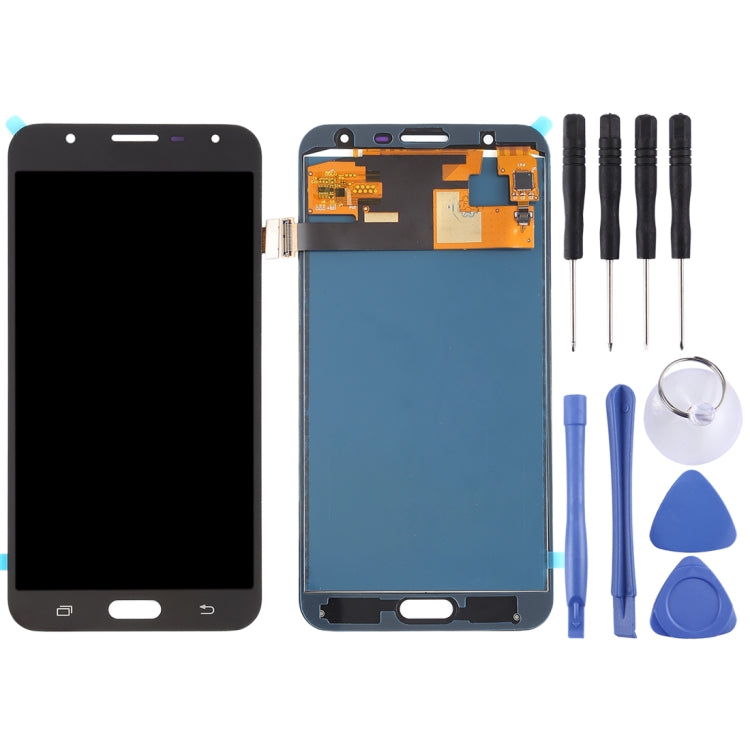TFT LCD Screen for Galaxy J7 Neo, J701F/DS, J701M With Digitizer Full Assembly (Black) - LCD Screen by buy2fix | Online Shopping UK | buy2fix