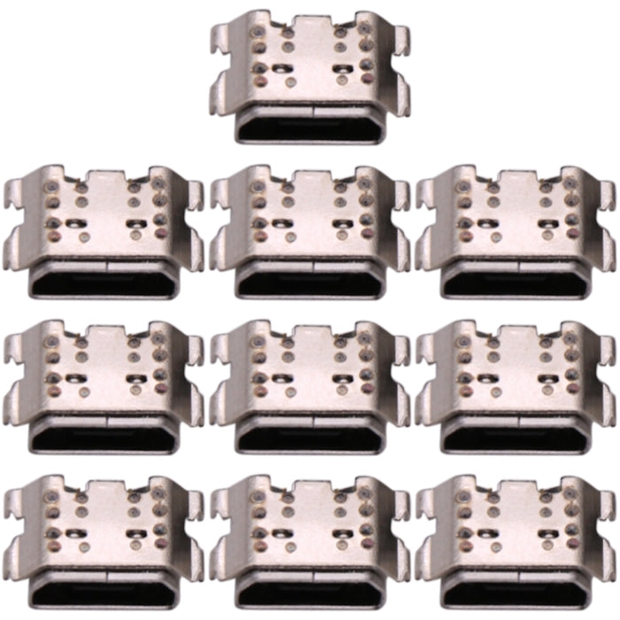 For Samsung Galaxy A01 SM-A015F 10pcs Charging Port Connector - Tail Connector by buy2fix | Online Shopping UK | buy2fix