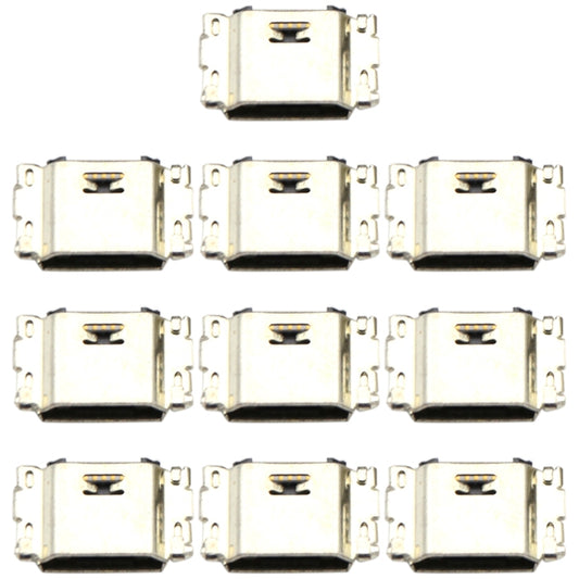 For Samsung Galaxy A6 2018 SM-A600F 10pcs Charging Port Connector - Tail Connector by buy2fix | Online Shopping UK | buy2fix