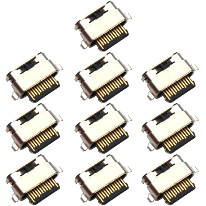 For Samsung Galaxy A11 SM-A115F 10pcs Charging Port Connector - Tail Connector by buy2fix | Online Shopping UK | buy2fix