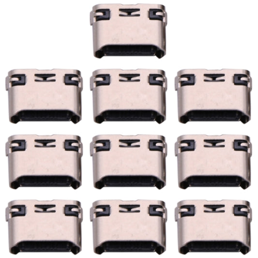 For Samsung Galaxy A80 SM-A805F 10pcs Charging Port Connector - Tail Connector by buy2fix | Online Shopping UK | buy2fix