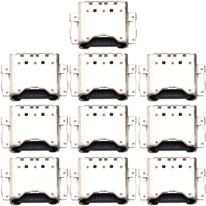 For Samsung Galaxy Tab A 10.5 T590 T595 T597 10pcs Charging Port Connector - Tail Connector by buy2fix | Online Shopping UK | buy2fix