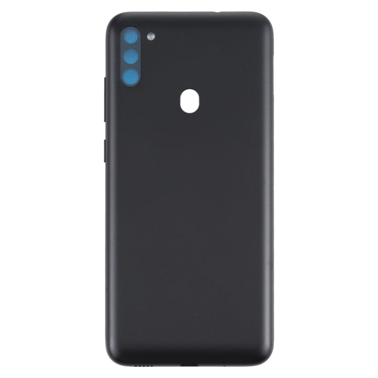 For Samsung Galaxy M11 SM-M115F Battery Back Cover (Black) - Back Cover by buy2fix | Online Shopping UK | buy2fix