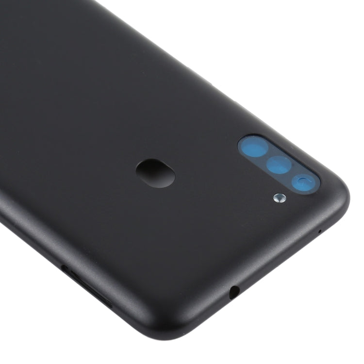 For Samsung Galaxy M11 SM-M115F Battery Back Cover (Black) - Back Cover by buy2fix | Online Shopping UK | buy2fix