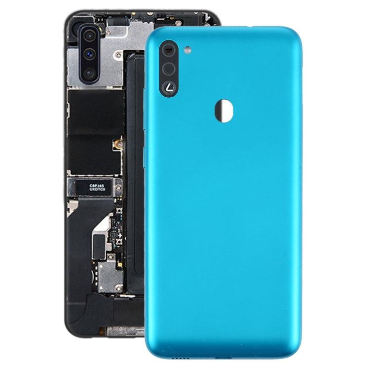 For Samsung Galaxy M11 SM-M115F Battery Back Cover (Green) - Back Cover by buy2fix | Online Shopping UK | buy2fix