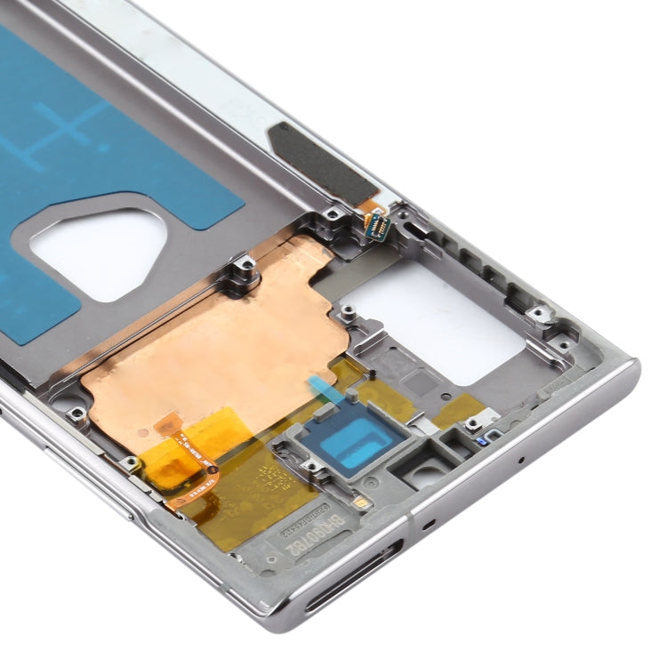 For Samsung Galaxy Note10+ 5G SM-N976F  Middle Frame Bezel Plate (Black) - Frame Bezel Plate by buy2fix | Online Shopping UK | buy2fix