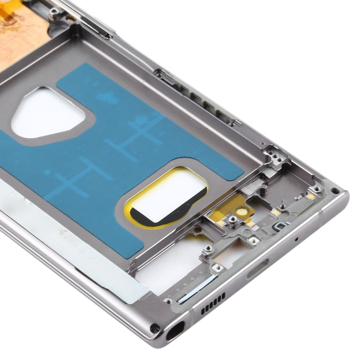 For Samsung Galaxy Note10+ 5G SM-N976F  Middle Frame Bezel Plate (Black) - Frame Bezel Plate by buy2fix | Online Shopping UK | buy2fix
